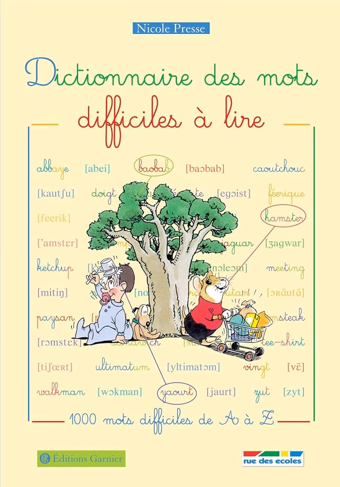 Qui peut bénéficier des mots difficiles à lire et à écrire ?