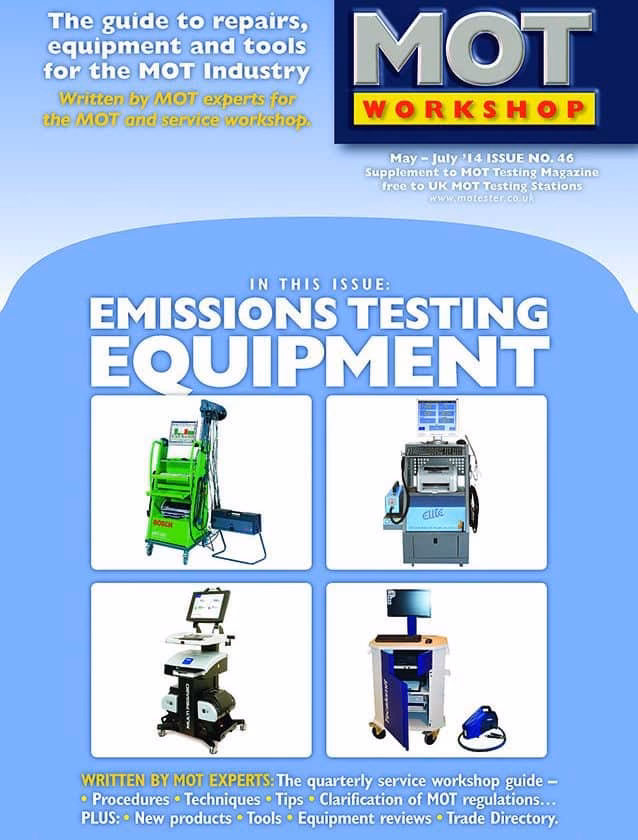 Do Mot centres need connected emissions units?