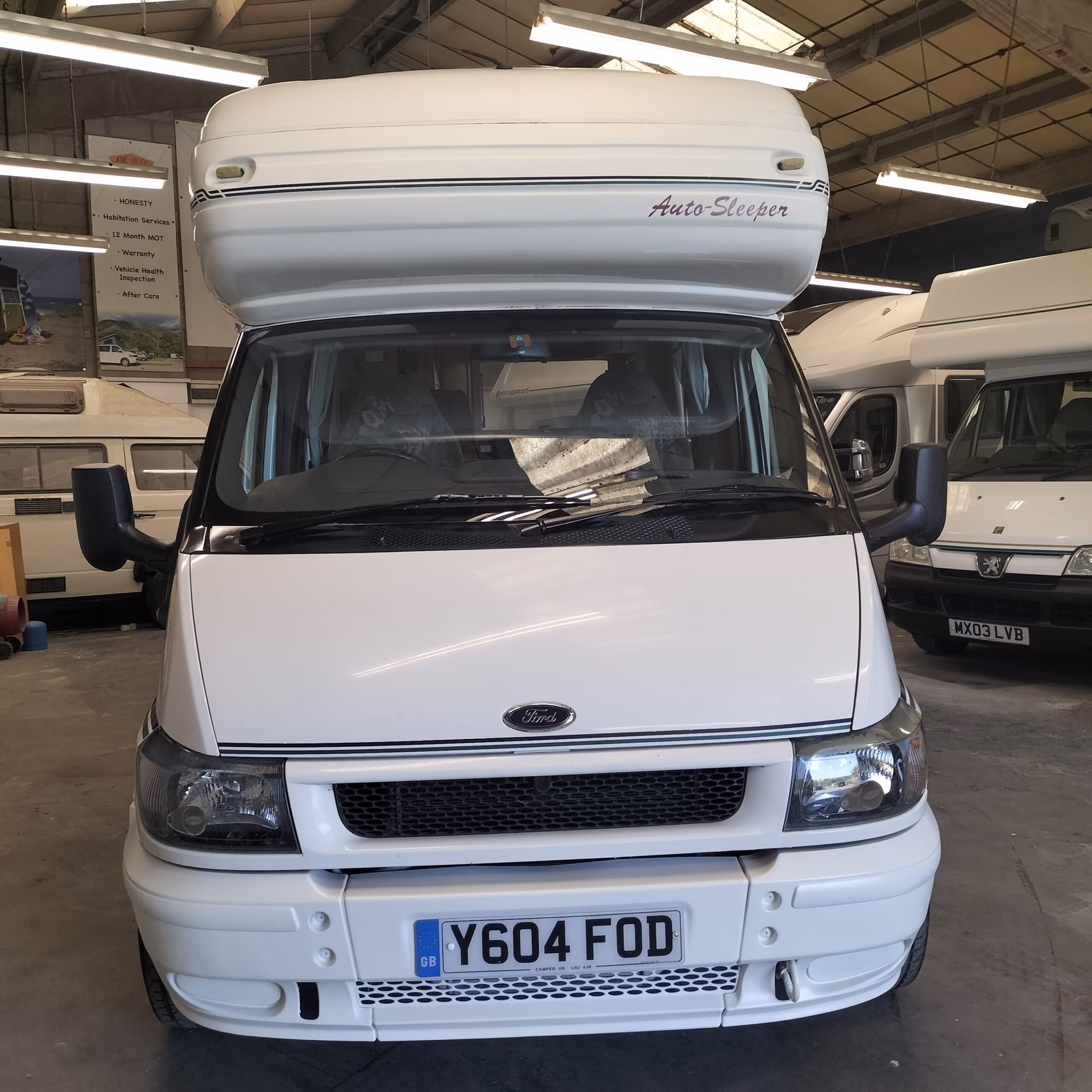 What does a Ford Transit warranty cover?