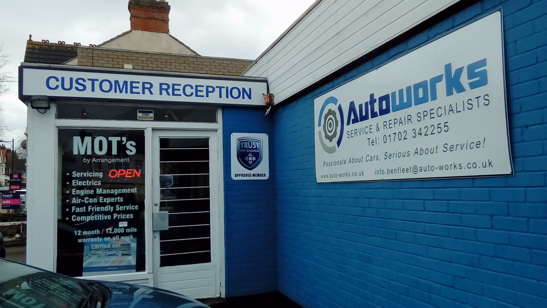 What is Westcliff test centre?