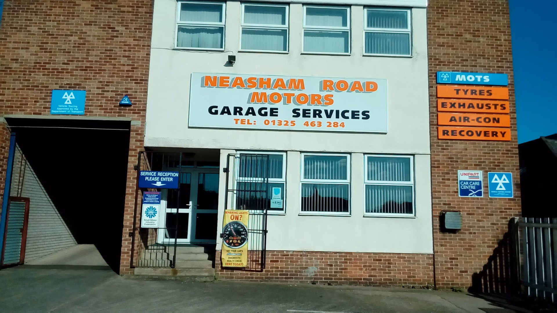 Who is North Road garage?