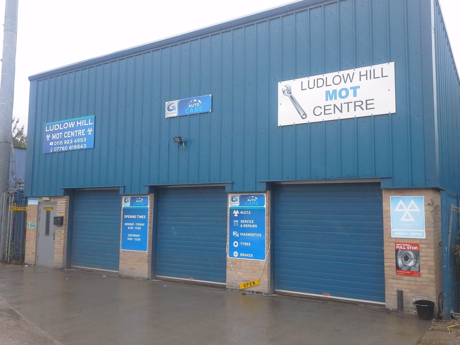 How do I book An MOT test in Ludlow?