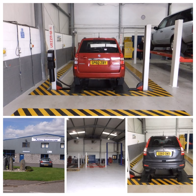 Does grant Lamond provide MOT testing & a courtesy car?