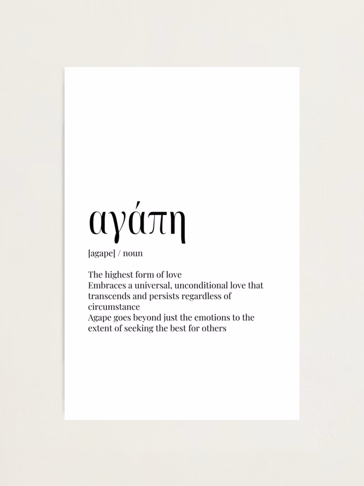 Qu'est-ce que l'amour agapé ?