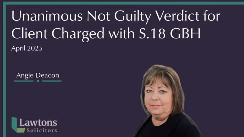 What are the sentencing guidelines for a first-time GBH offence?
