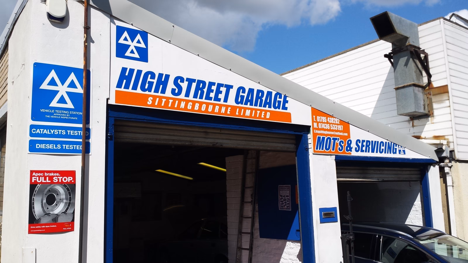 Does West High Street Garage do a battery test?