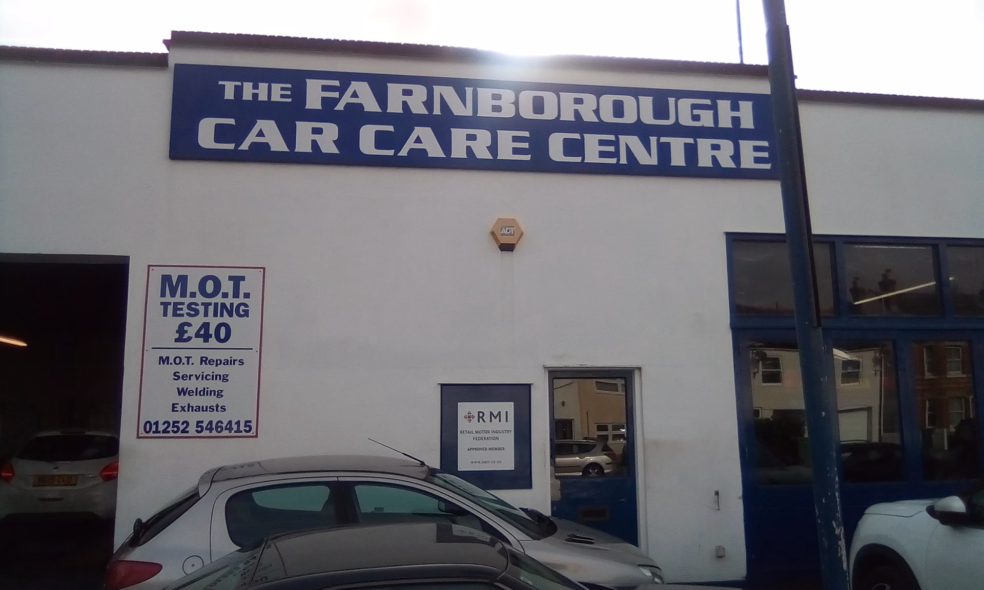 Are mots a legal requirement in Farnborough?