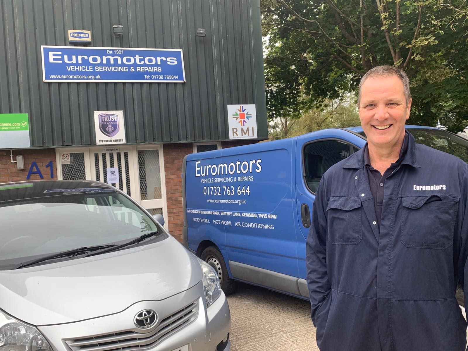 Where can I get an MOT in Kemsing Sevenoaks?