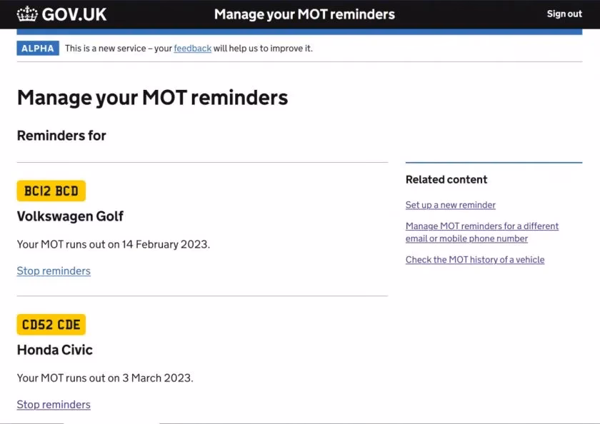 What changes are we making to our Mot review process?