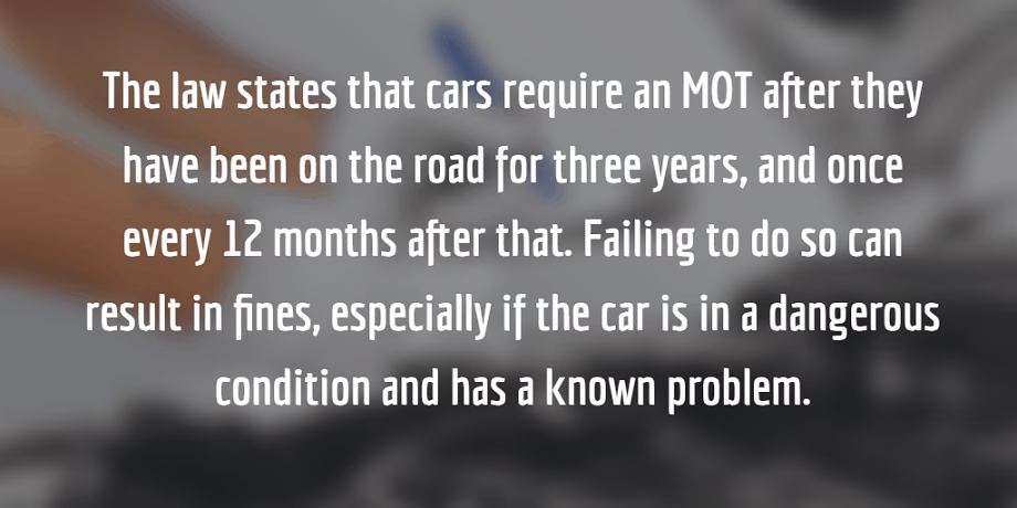What is a MOT test in the UK?