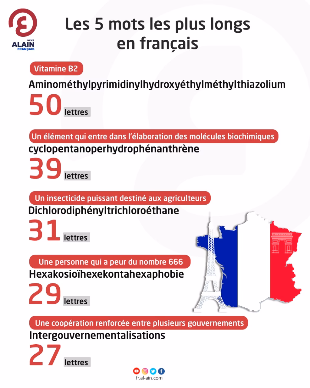 Quel est le mot le plus long de la langue française ?