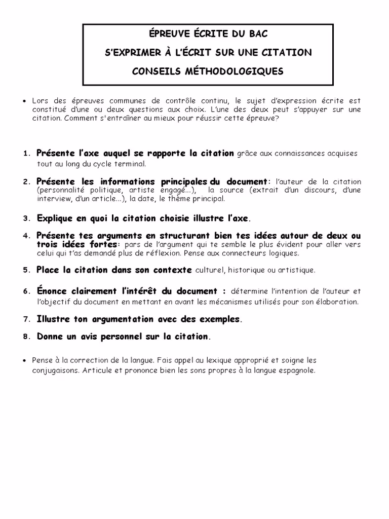 Comment faire une bonne rédaction académique en espagnol ?
