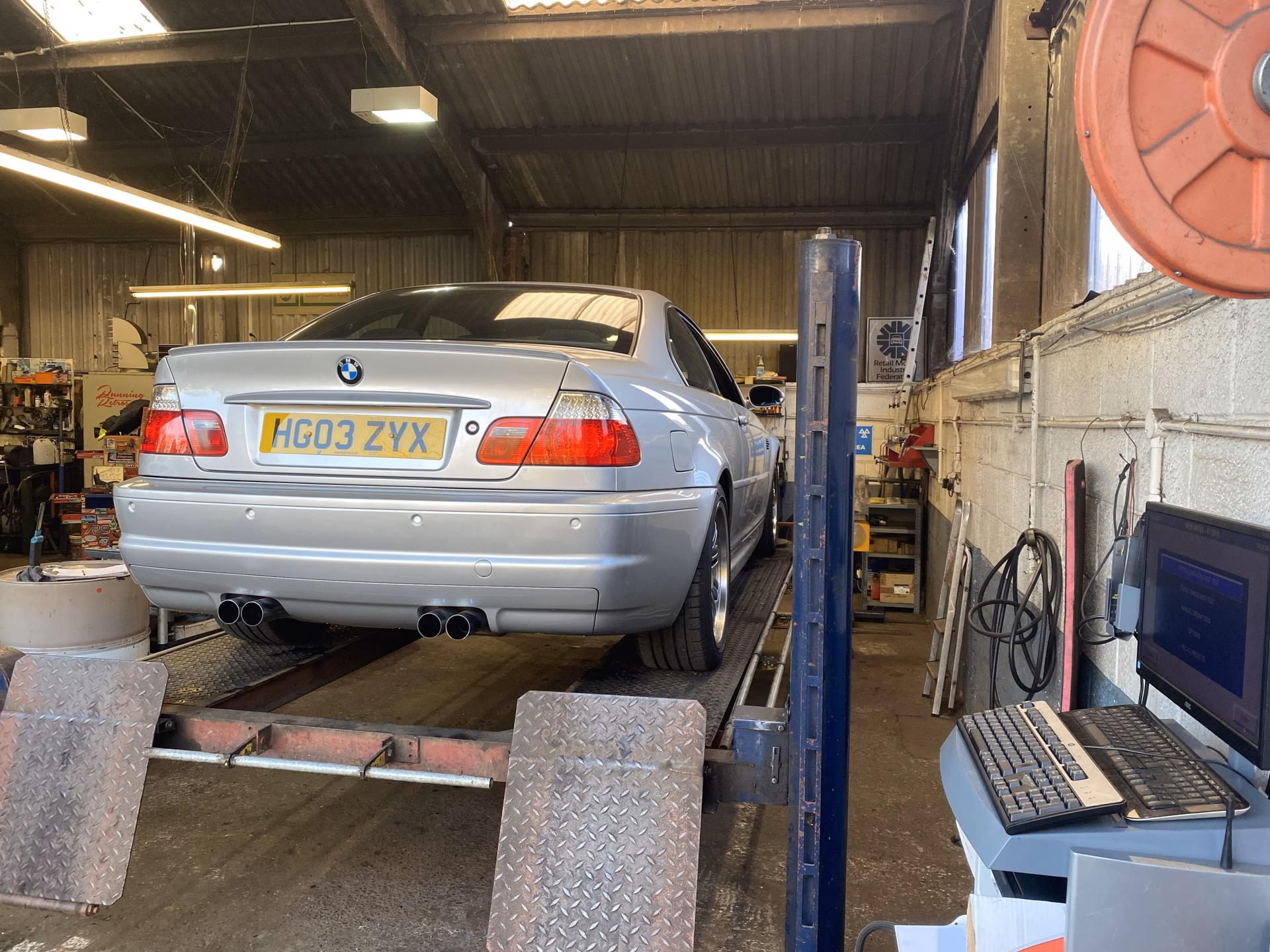Who is Knypersley MOT test centre?