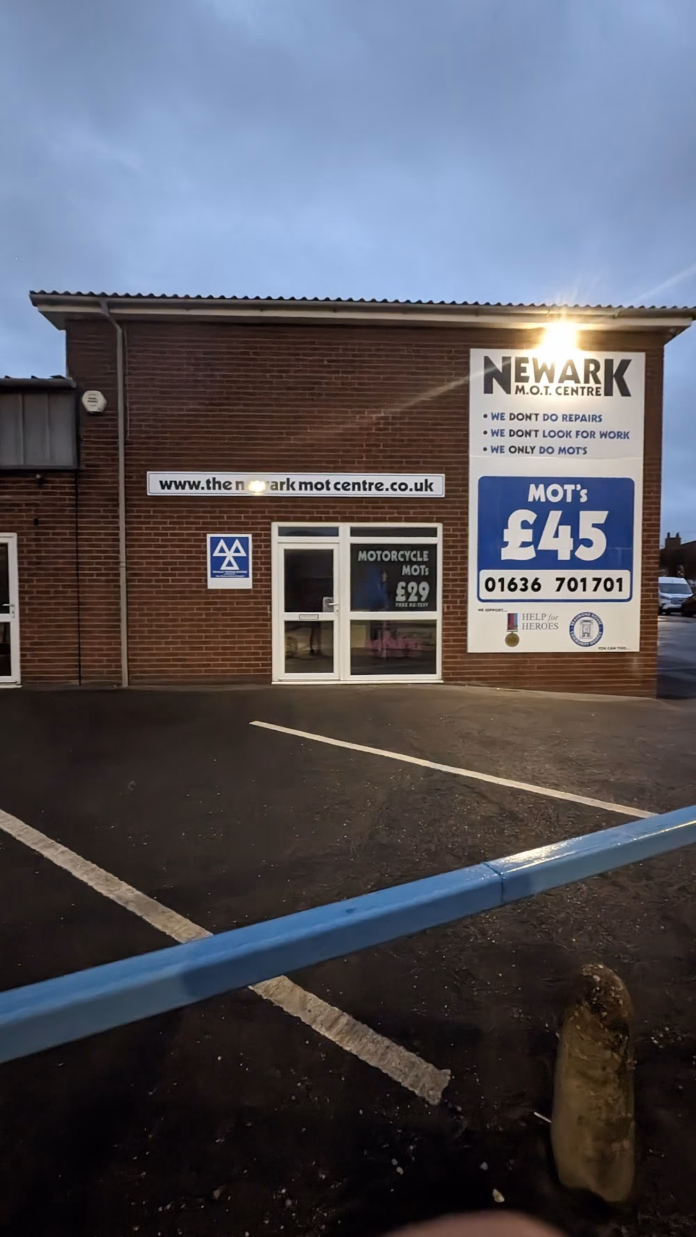 How do I book An MOT in Newark?