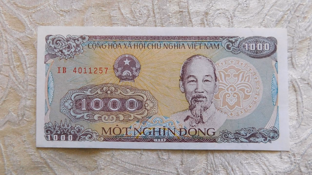 When did the Vietnamese dong become a currency?
