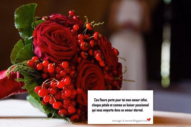 Quel est le message d'un bouquet de fleurs ?