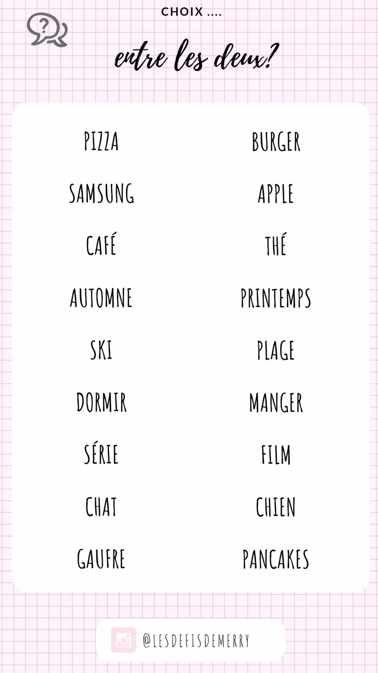 Quels types de listes peut-on utiliser ?