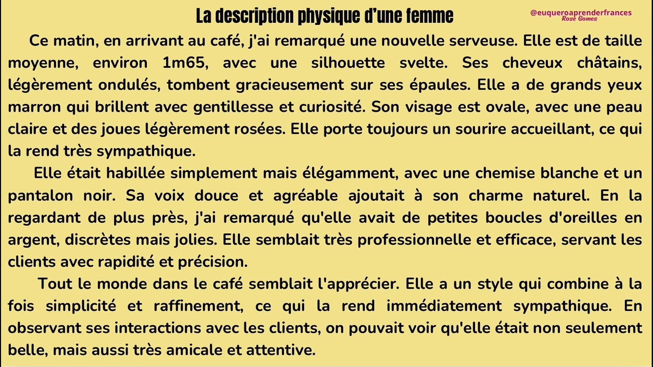 Comment décrire les femmes ?
