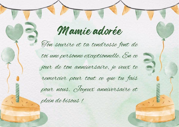 Comment dire à sa grand-mère que je t'aime ?