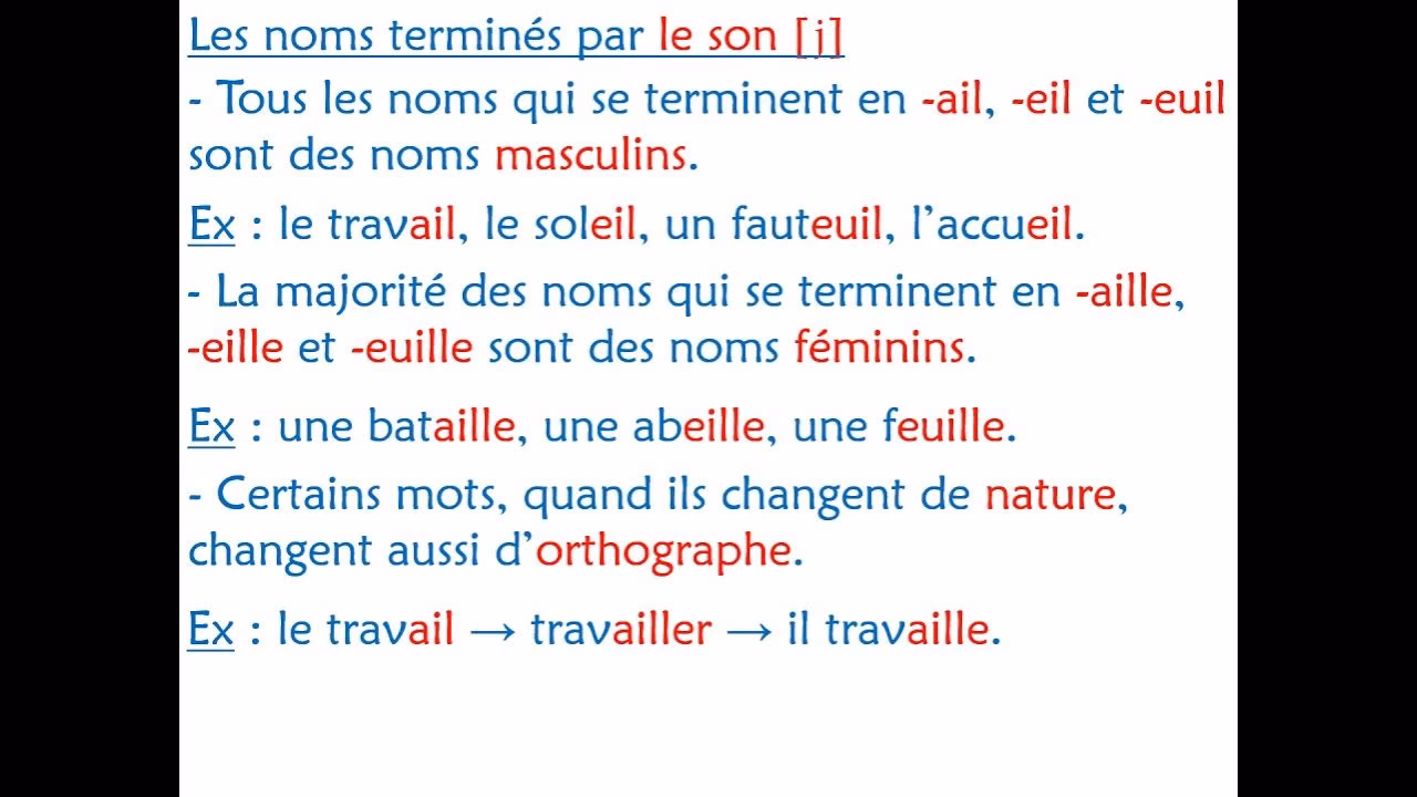Quels sont les mots se terminant par J qui sont les plus courants?