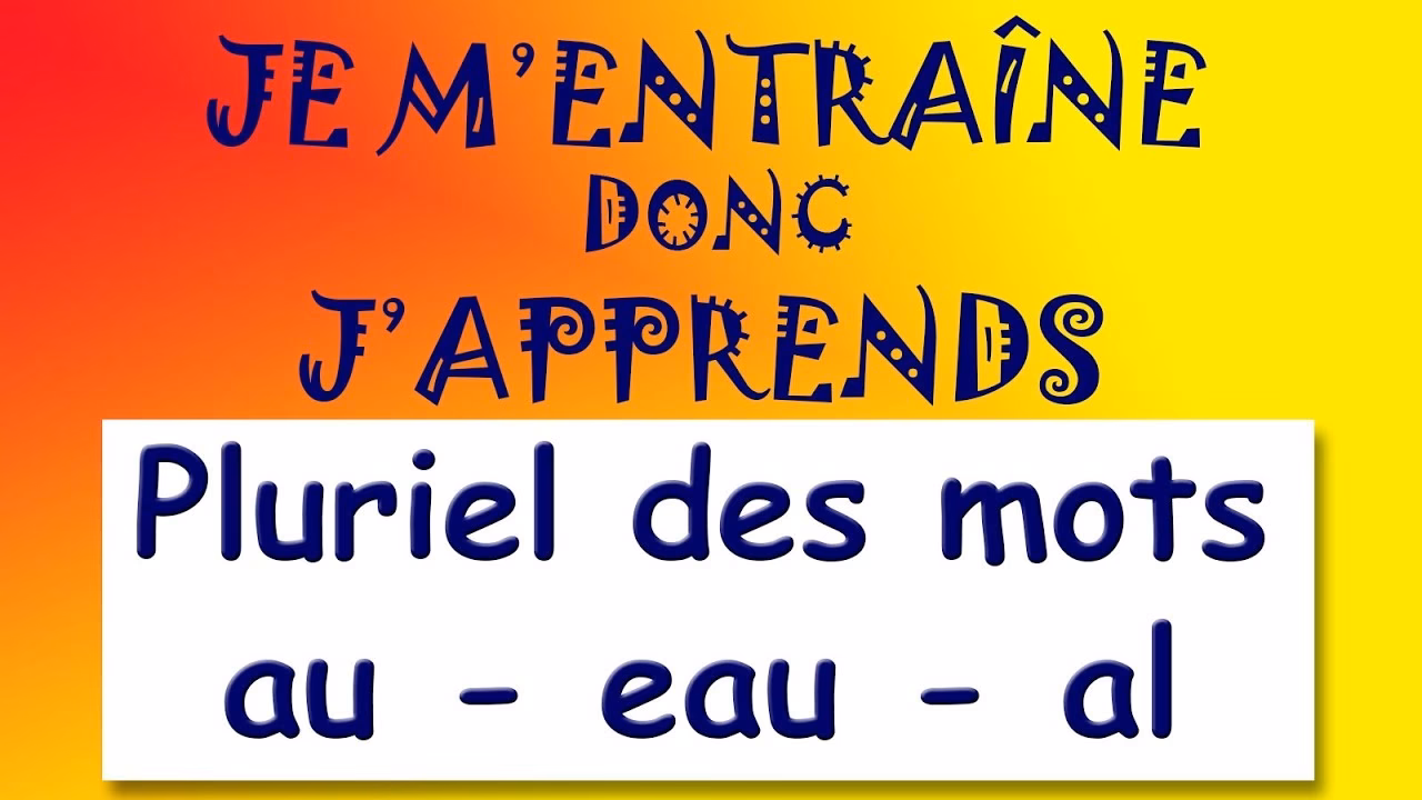 Qu'est-ce que la terminaison au ?