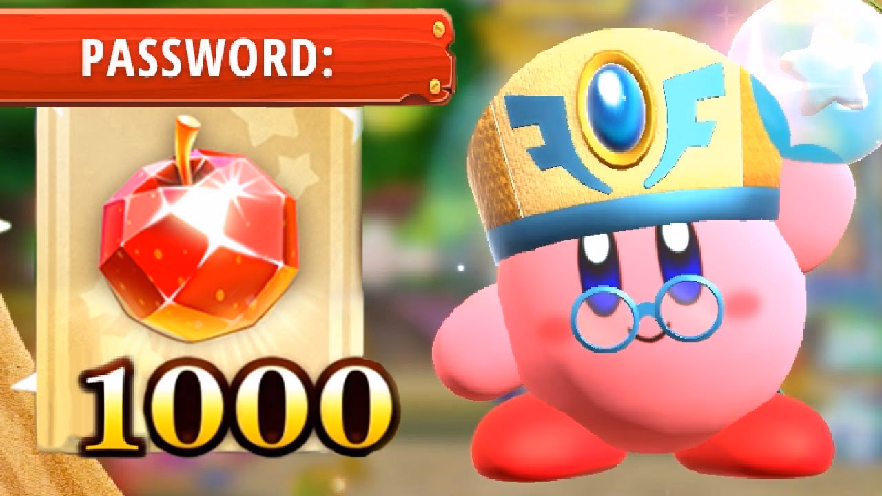 Where is the shrine of passwords in Team Kirby Clash deluxe?