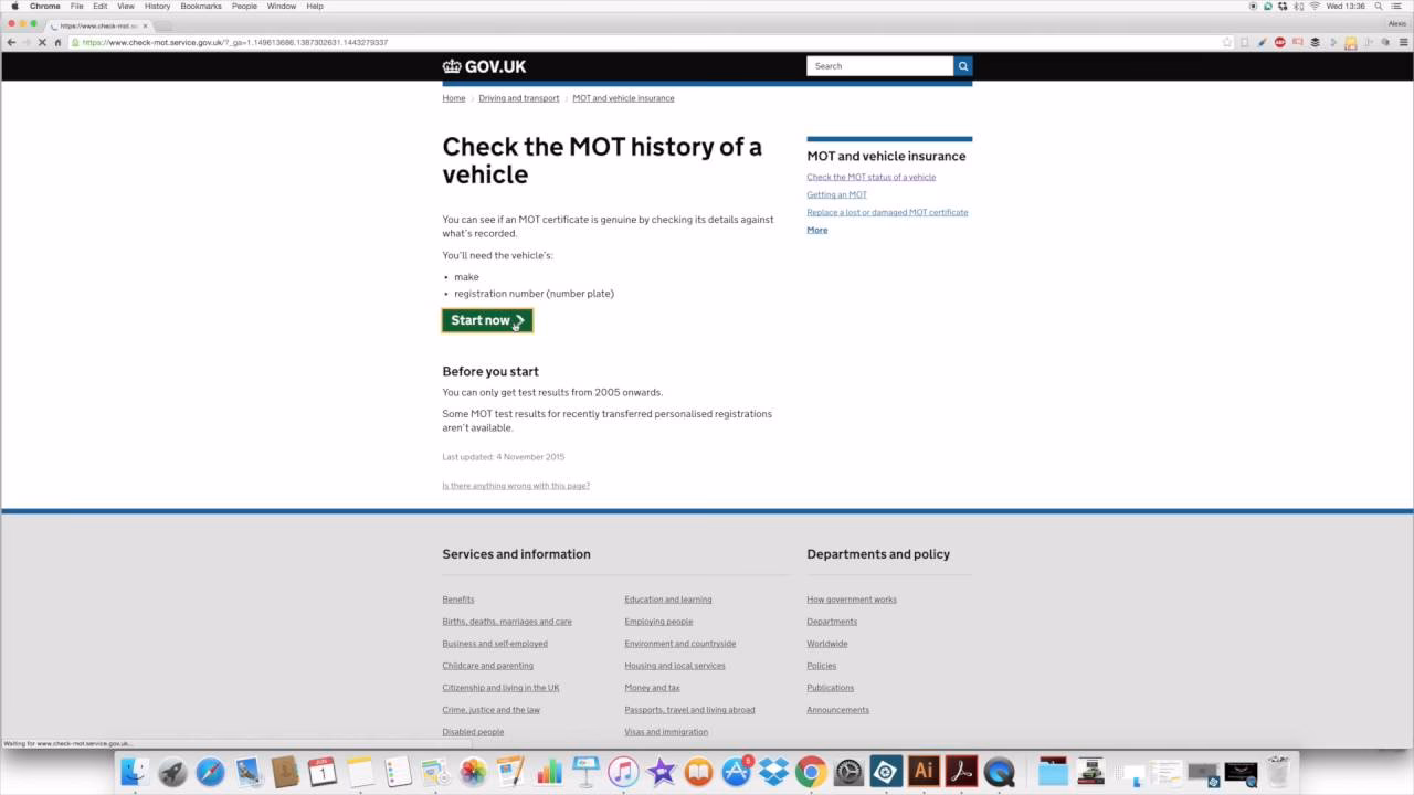 Do I need to call the service desk if MOT testing is unavailable?