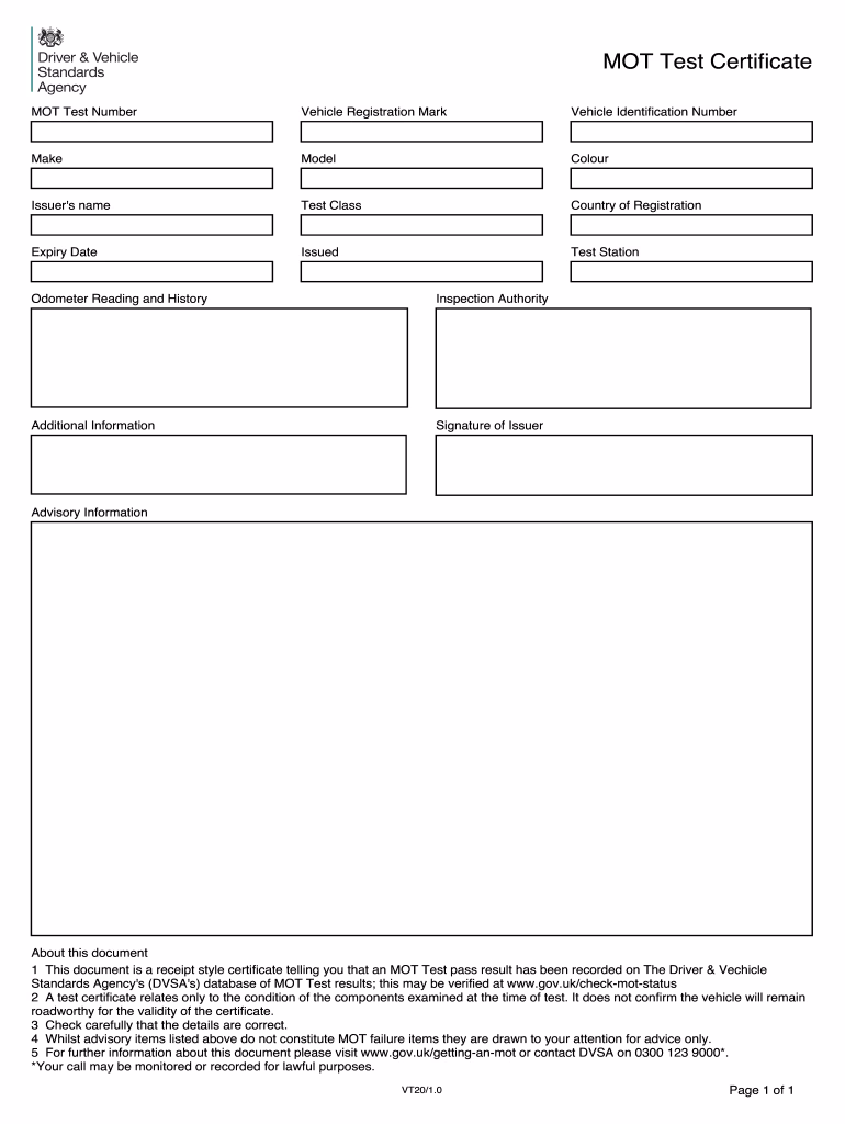 What checks are included in a car Mot?