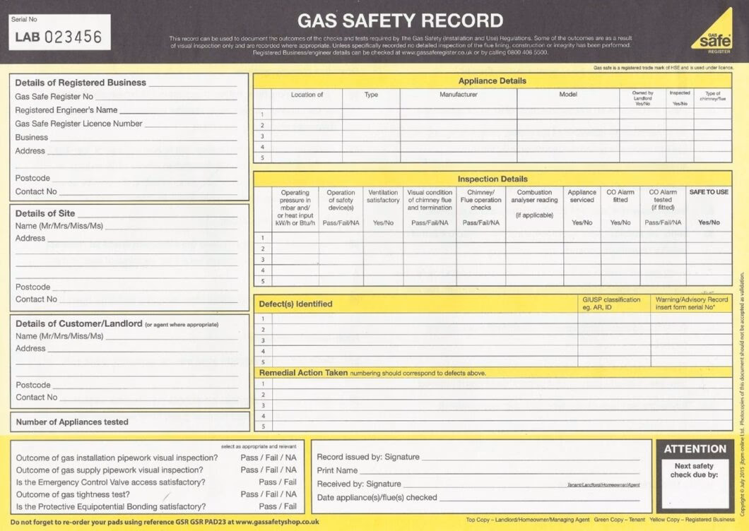 How long does a gas safety certificate last?