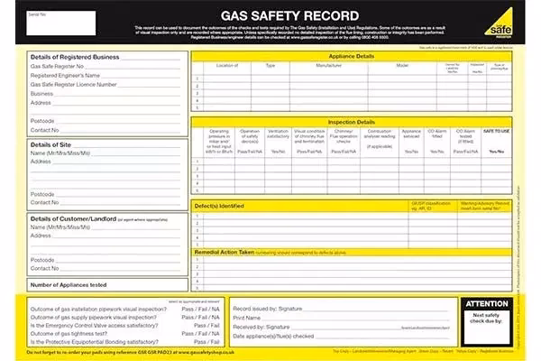 When do gas safety checks expire?