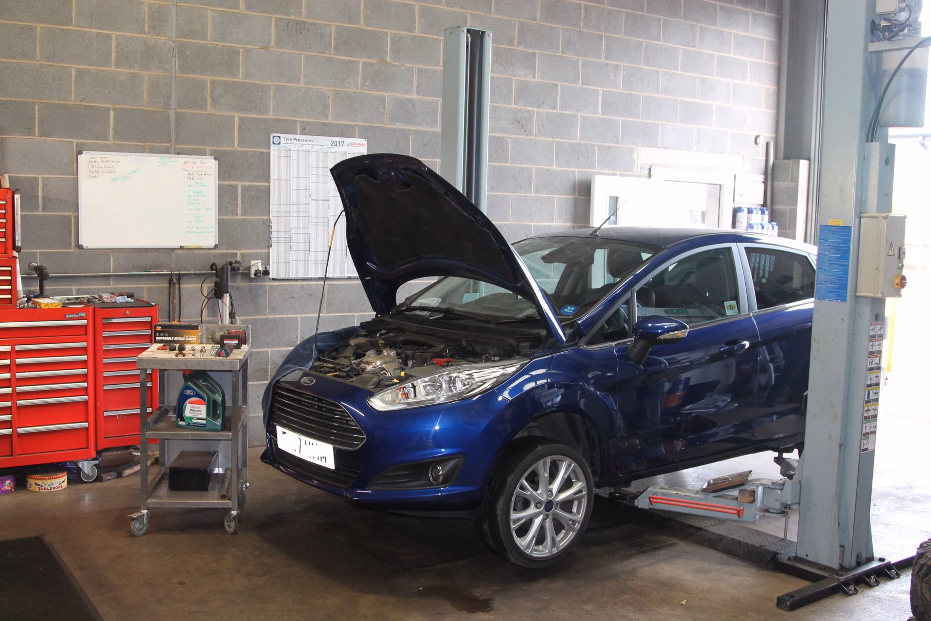 What is an MOT test in Denbighshire?