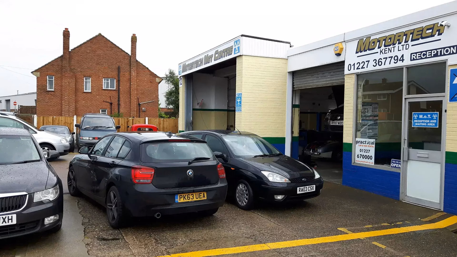 Where is Herne Bay test centre?