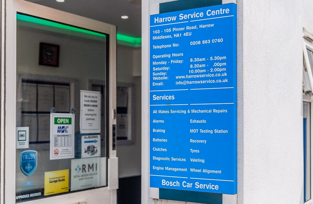 Where can I get an MOT in Hatch End Harrow?