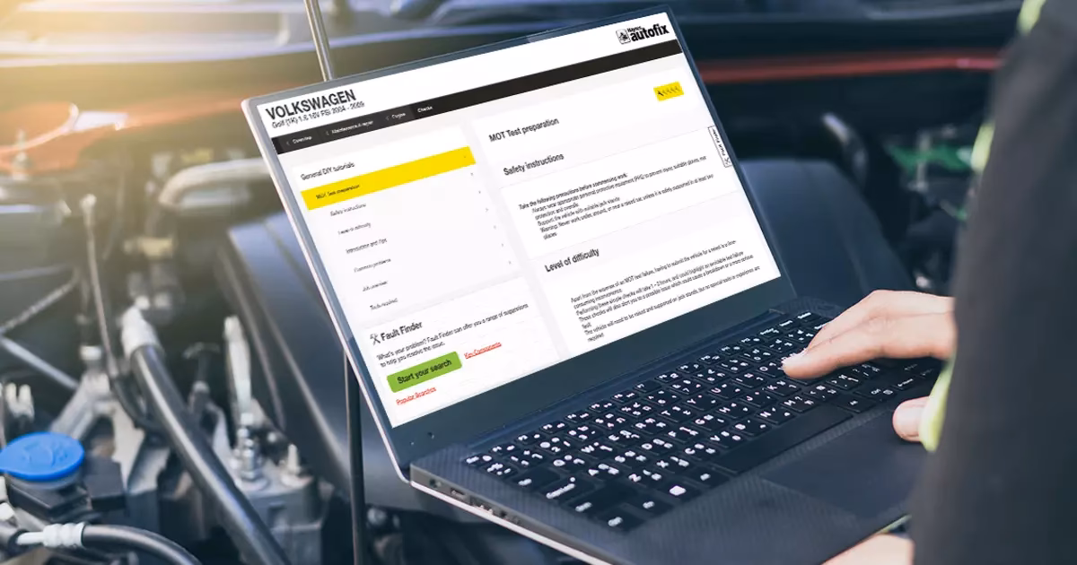 How do I search for MoT testing stations in my area?