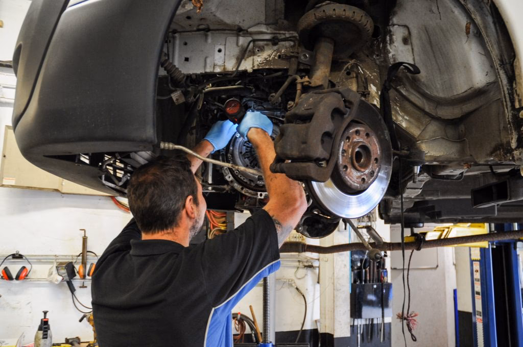 What is tested during an MOT at PTA garage services Folkestone?