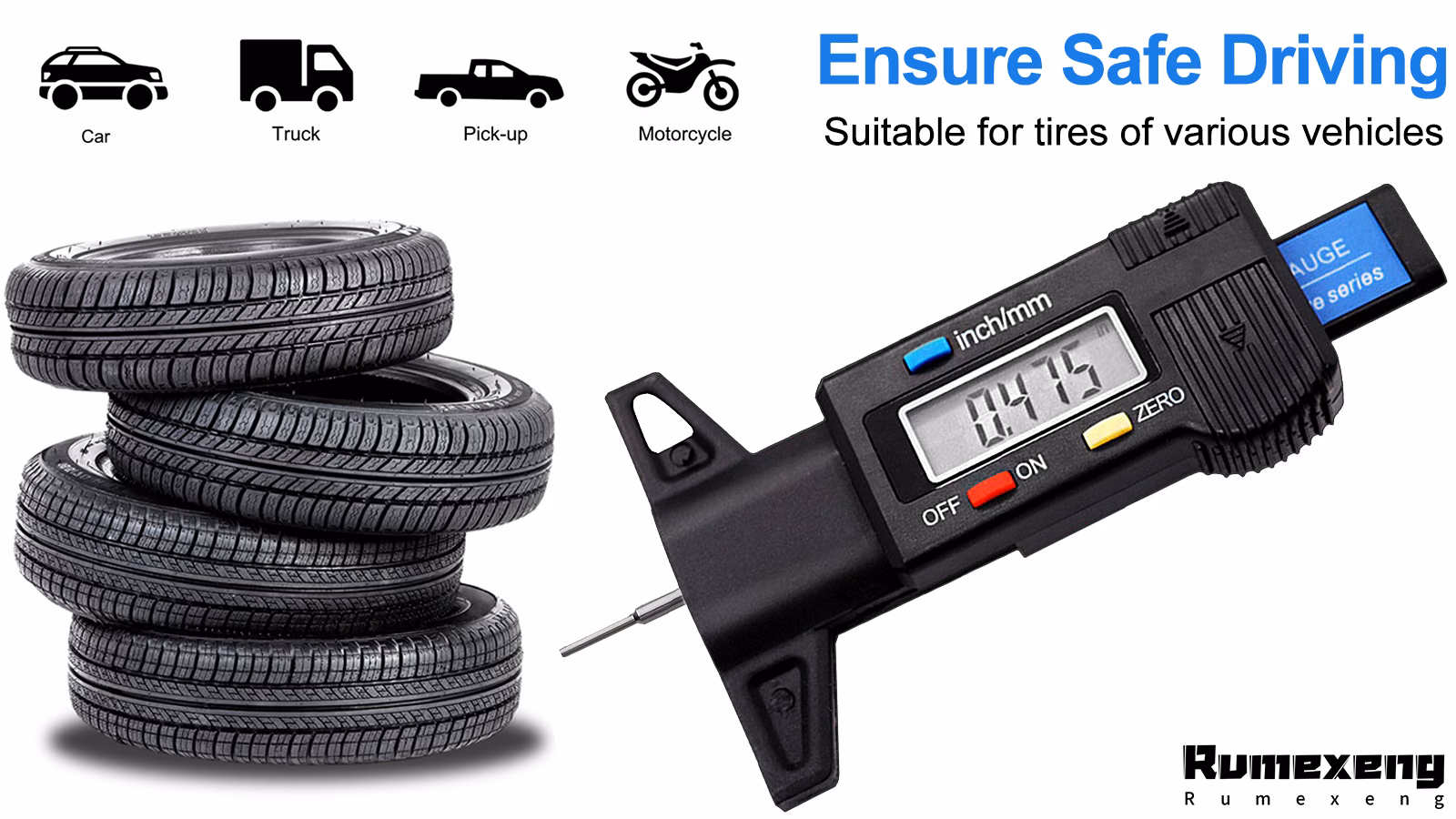 How much does a Nartel tyre tread depth gauge weigh?