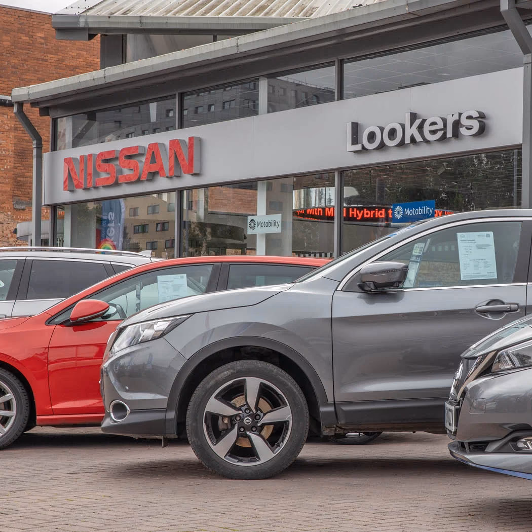 Which MG cars are available on the Motability scheme?