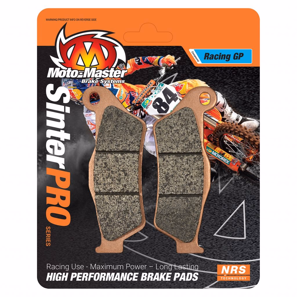 What are Moto-Master sintered metal brake pads?