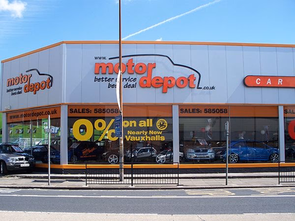 Where is Motor Depot located in the UK?
