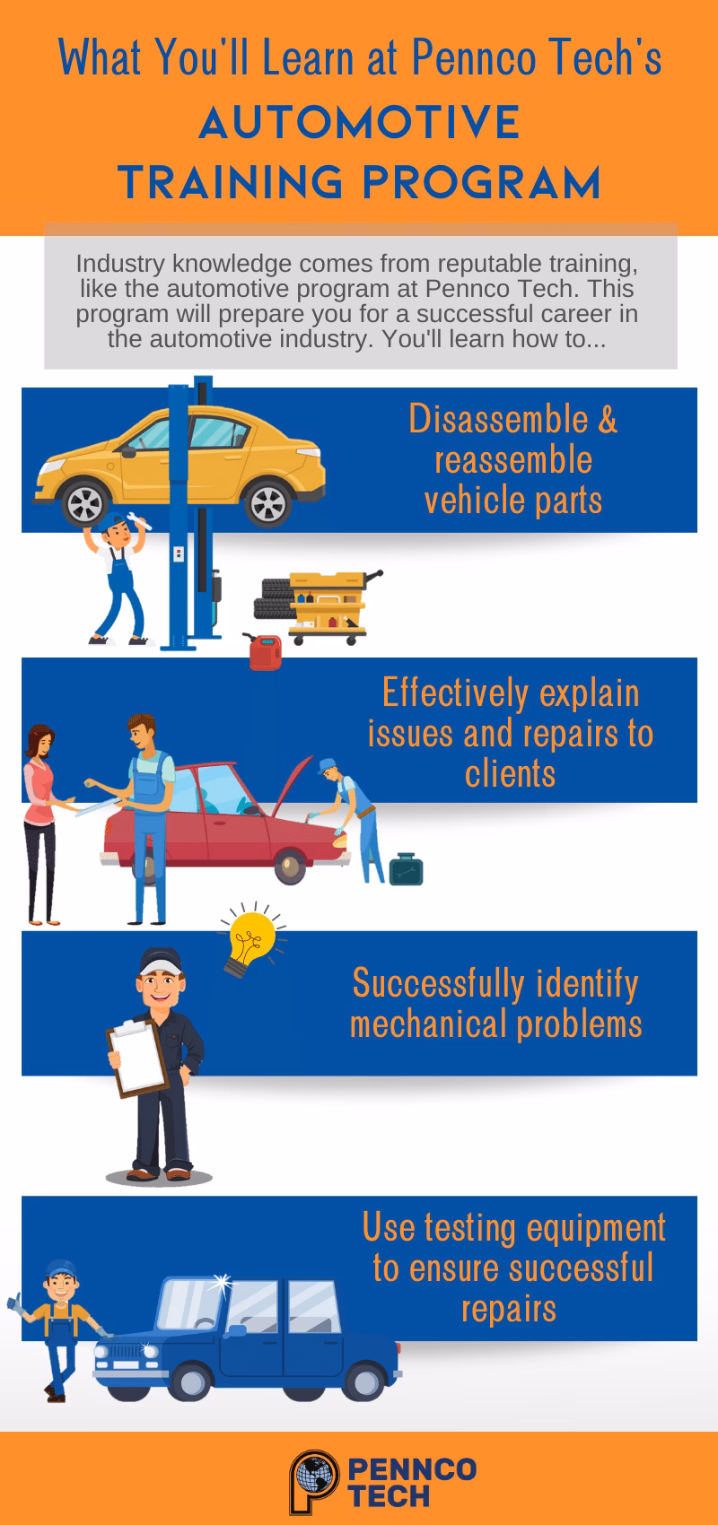 What does a motor vehicle service & maintenance technician do?
