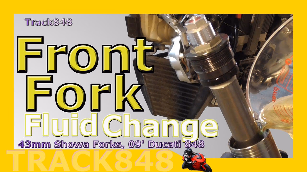 When should you replace fork oil on a motorcycle?