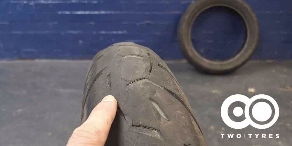 Can you use front and back tires on a motorcycle?