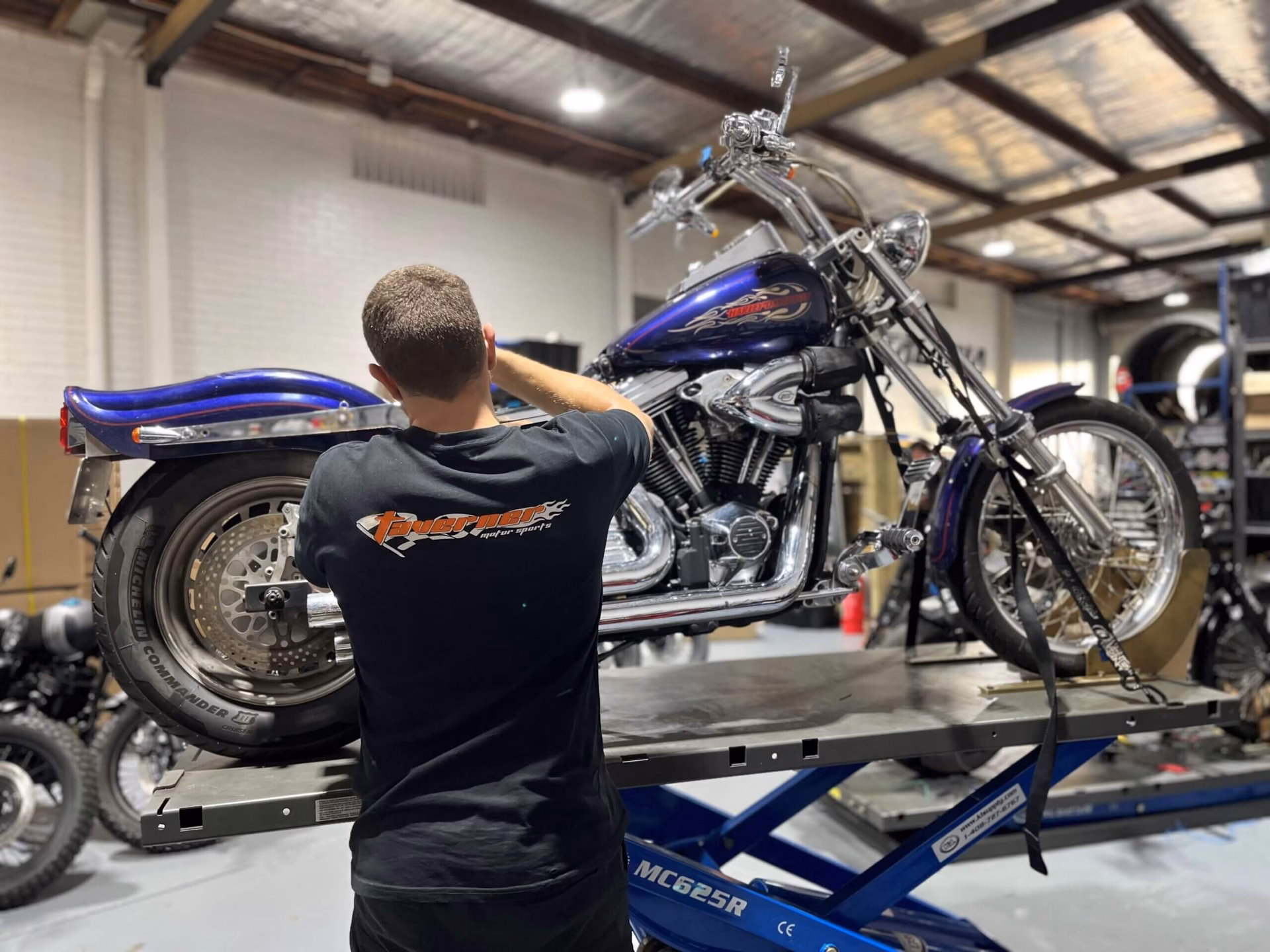 Where can I find a motorcycle service in Brisbane?