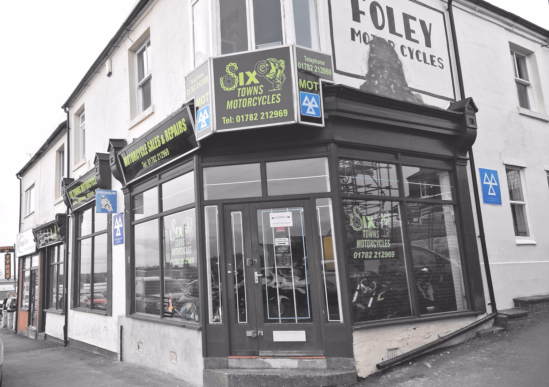 Where can I buy parts at six towns motorcycles?