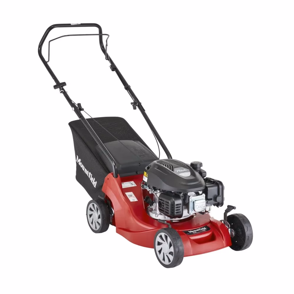 Does a Mountfield lawn mower have oil?