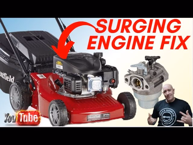 How do you clean a Mountfield sp454 lawn mower?