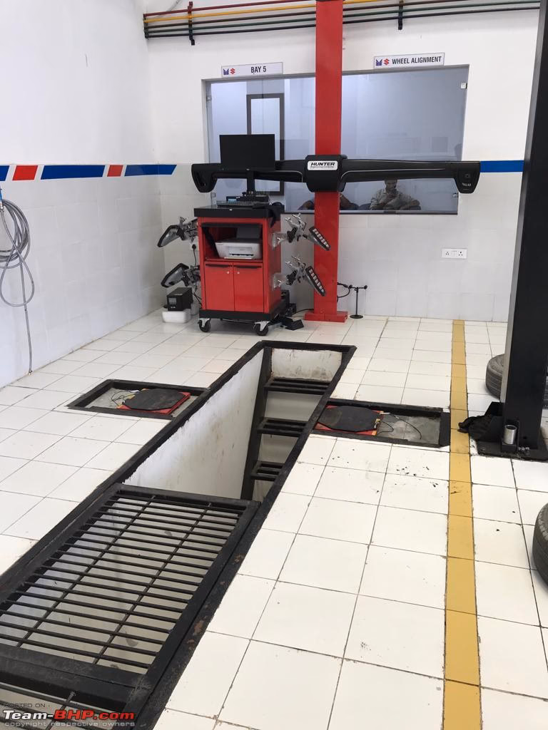 How much does a wheel balancing machine cost in India?