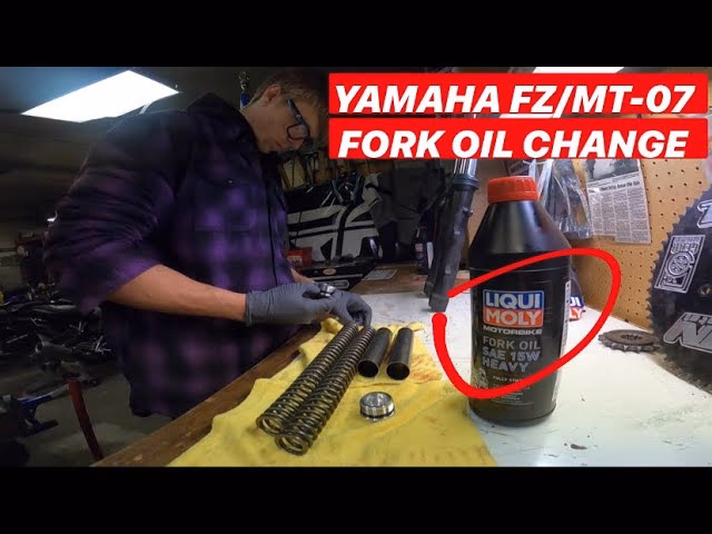 What wt oil should I use for my MT-07?