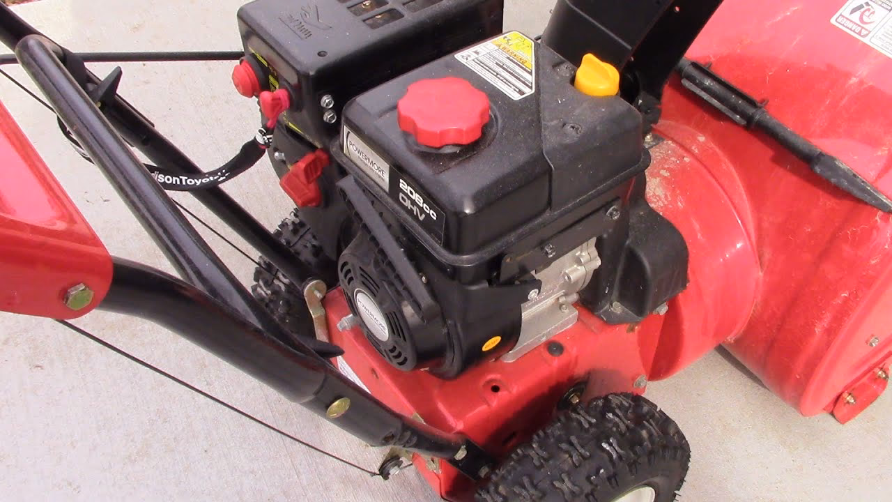 How do I prepare my MTD snow blower for winter?