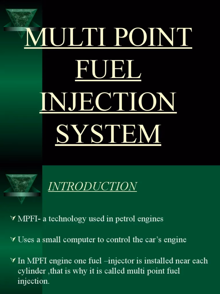 Do all cars have a multi-point fuel injection system?